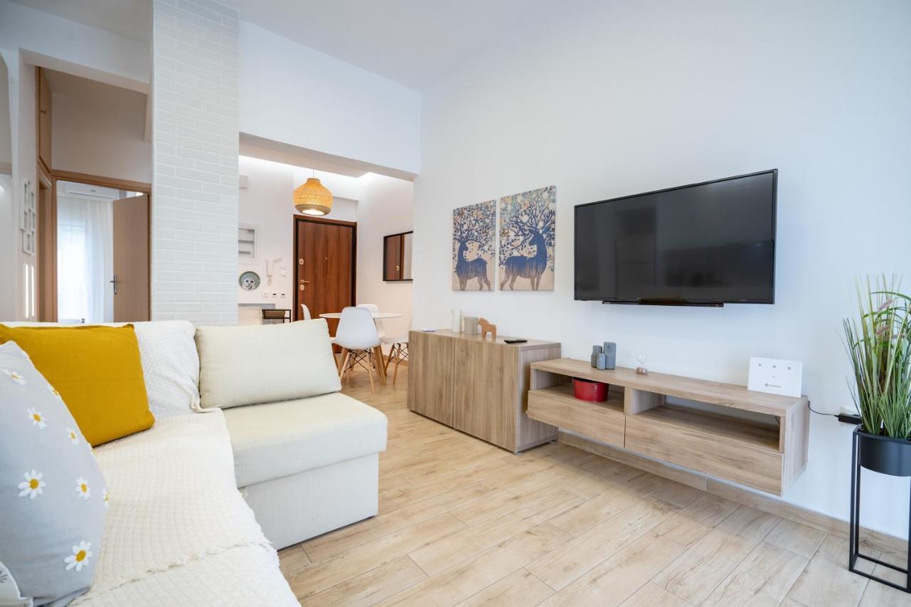 Apartmán Athens Central Train St. Flat For 4 Pers By Mps Exteriér fotografie