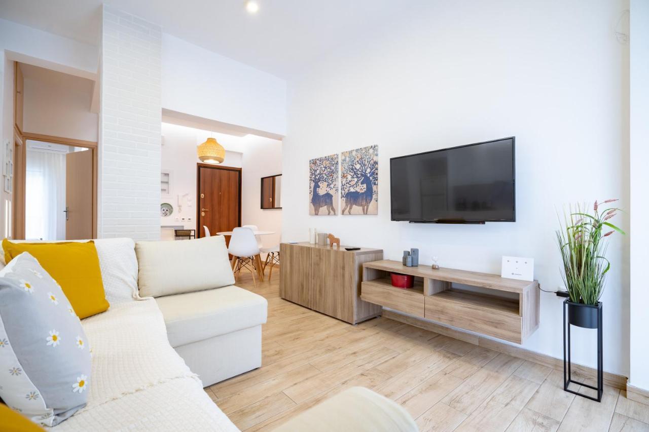 Apartmán Athens Central Train St. Flat For 4 Pers By Mps Exteriér fotografie